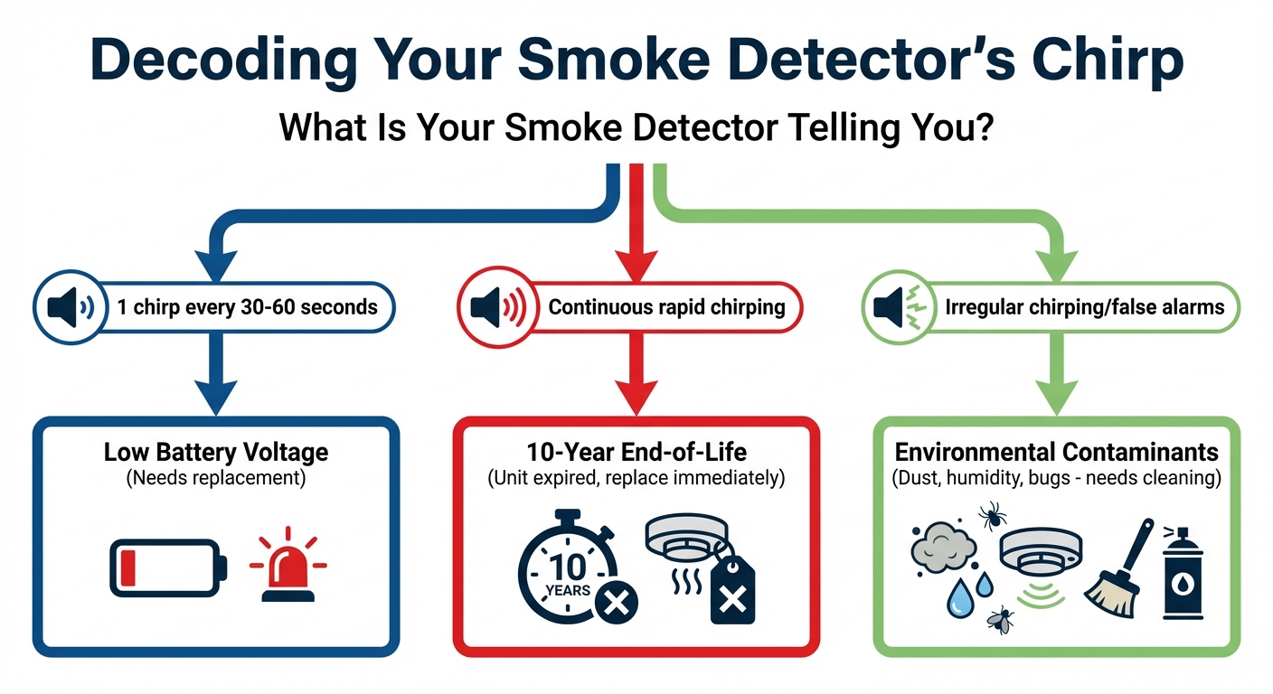 Decoding Your Smoke Detector's Chirp