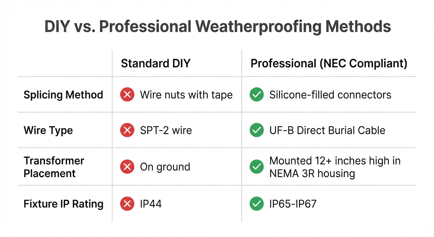 DIY vs. Professional Weatherproofing Methods