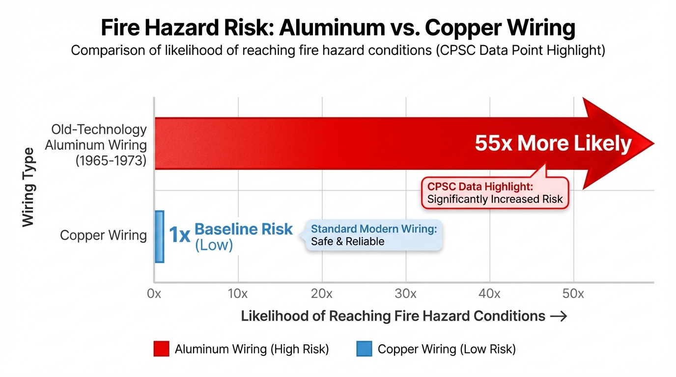 Fire Hazard Risk: Aluminum vs. Copper Wiring