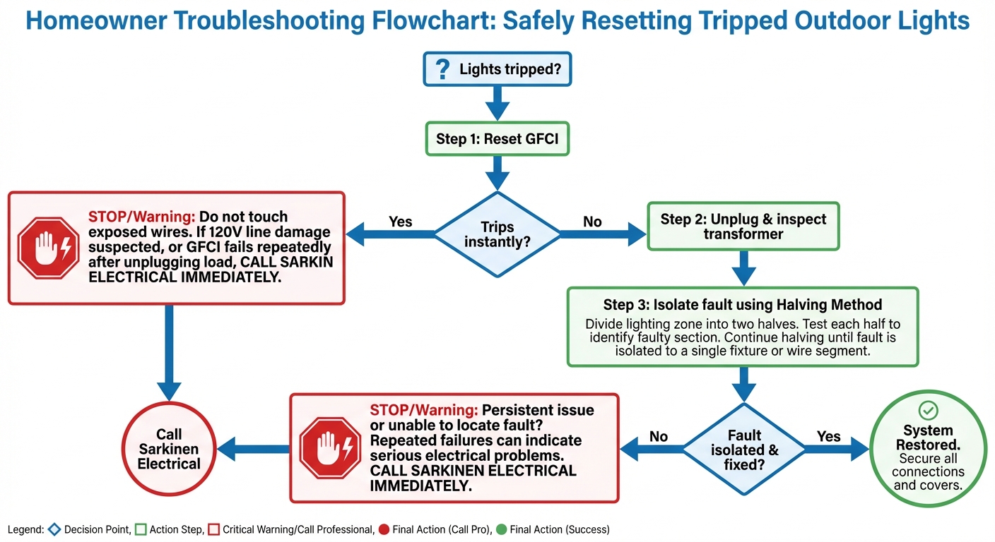 Homeowner Troubleshooting Flowchart
