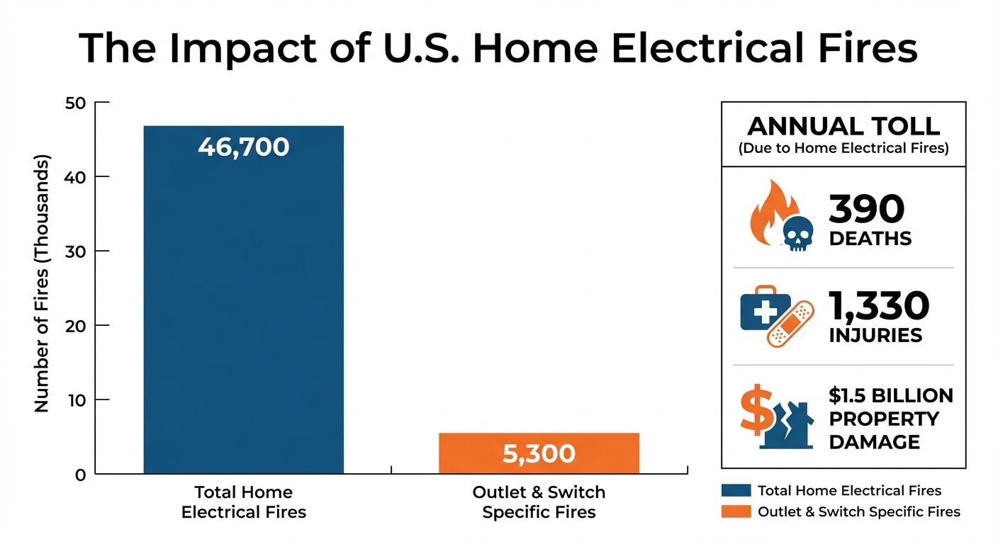The Impact of U.S. Home Electrical Fires